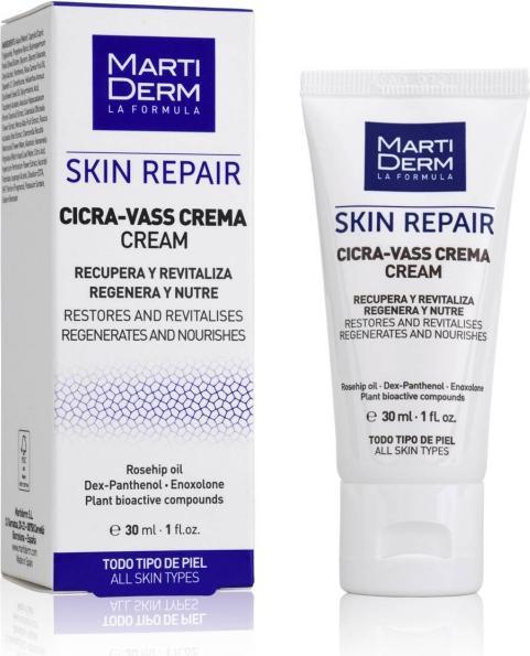 Actual product image Martiderm Reconstructive cream Cicra-vass (30 ml) (30 ml, 24h cream)