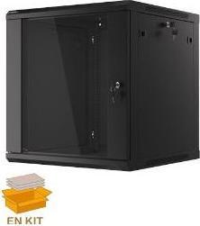 Actual product image Lanberg WF01-6612-10B Rack 12U Wall Mounted Shelf Black (12 RU, 19 inch rack)