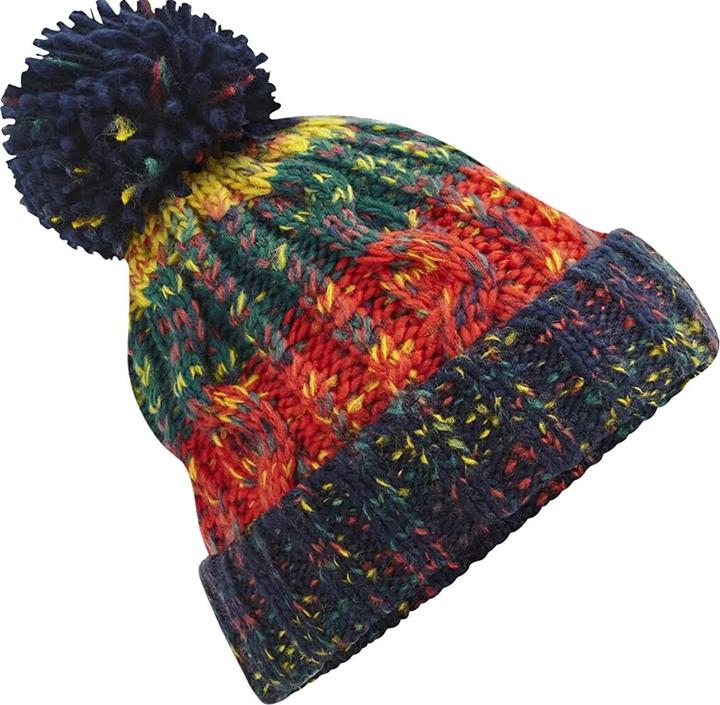 Beechfield Bommelmütze (One Size)