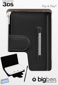 Produktbild Bigben Flip & Play Protector - schwarz, 3DS (3DS)