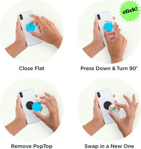 Immagine prodotto PopSockets Terrario PopGrip Premium per bulbasauri