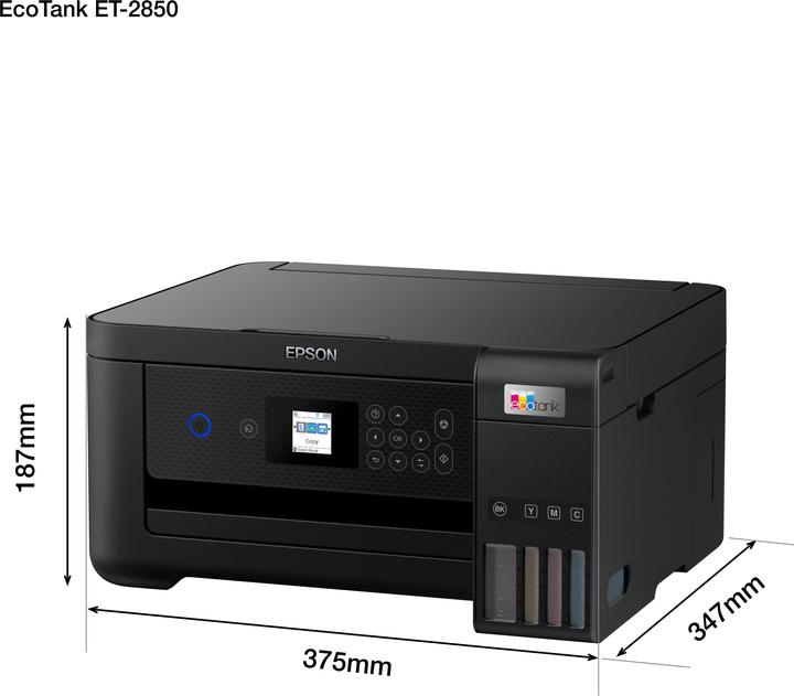 Actual product image Epson EcoTank ET-2850 (Ink tank, Colour)