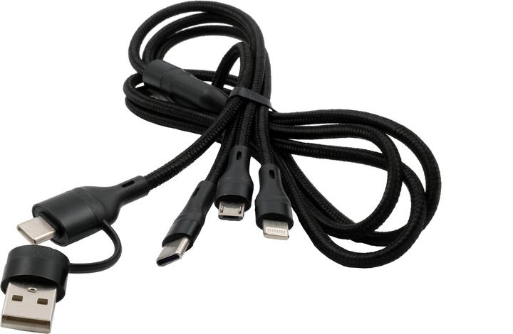 Actual product image Exsys 2-to-3 USB charging and data cable (1 m, USB 2.0)