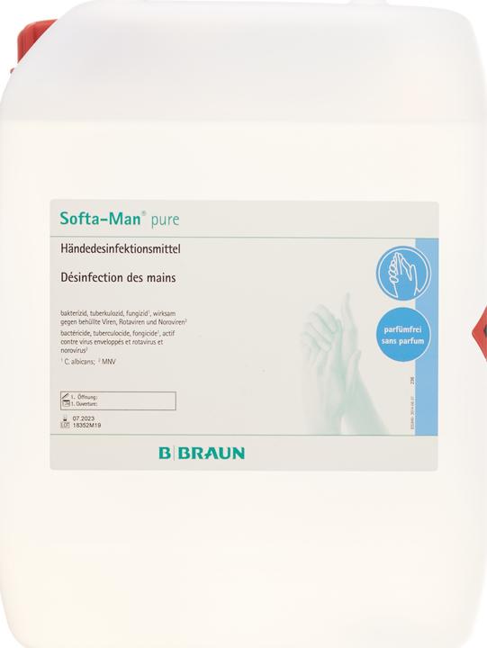 Image du produit B.Braun alcool pur pour la désinfection des mains, sans parfum (5000 ml)