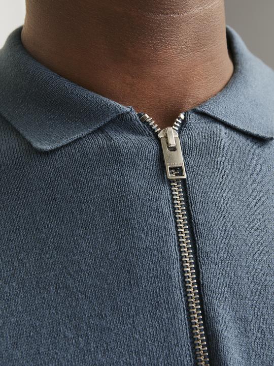 Actual product image Jack & Jones Jjeemil Knit Polo Half Zip Ls Noos (L)