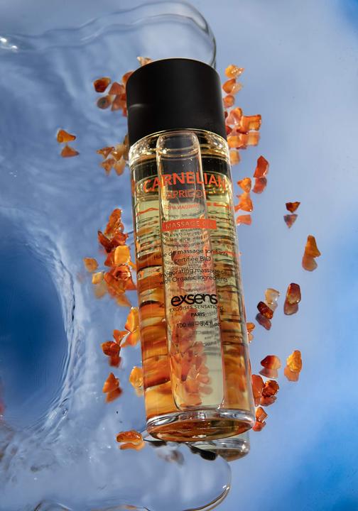 Actual product image Exsens Erotic Massage Oil Apricot (100 ml)