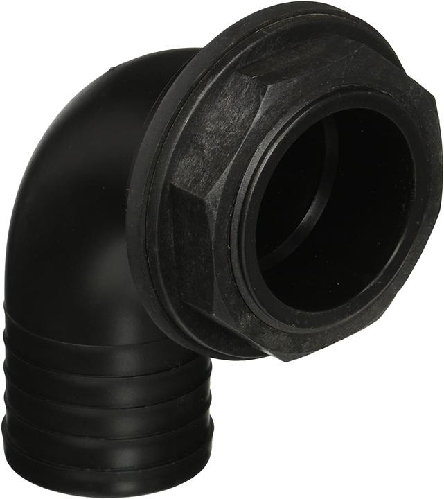Produktbild Garantia Graf 330043 Regentonnenüberlaufbogen 2" inkl. Dichtung und Kontermutter