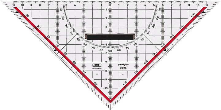 Actual product image M+r Geometry triangle (22 cm)