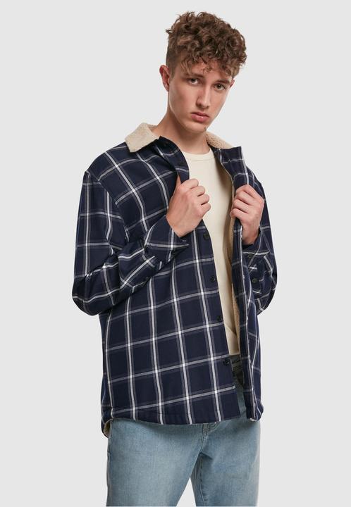 Actual product image Urban Classics Sherpa Lined Shirt Jacket (XXL)