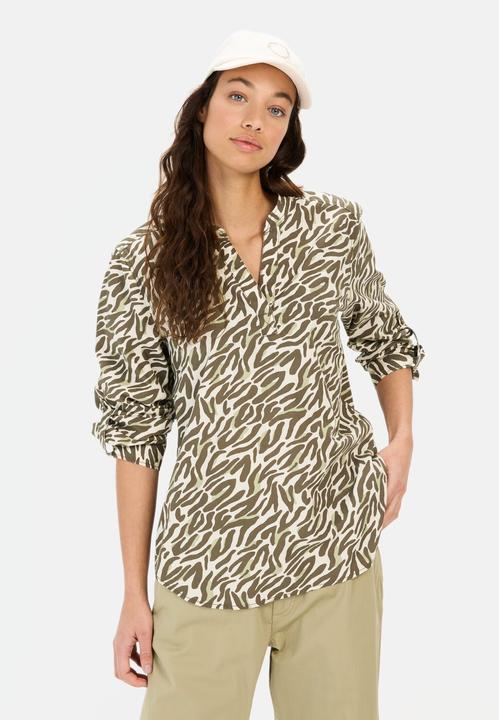 Image du produit Camel Active Langarm-Bluse mit Allover-Print (L)