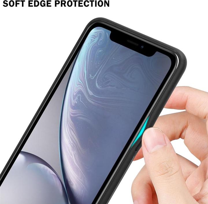 Produktbild Cadorabo TPU 2 Farben Glas Hülle (Apple iPhone XR)
