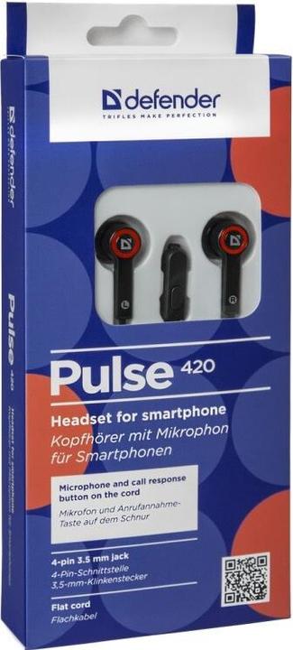 Image du produit Defender Pulse 420 - øreproptelefoner (Filaire)