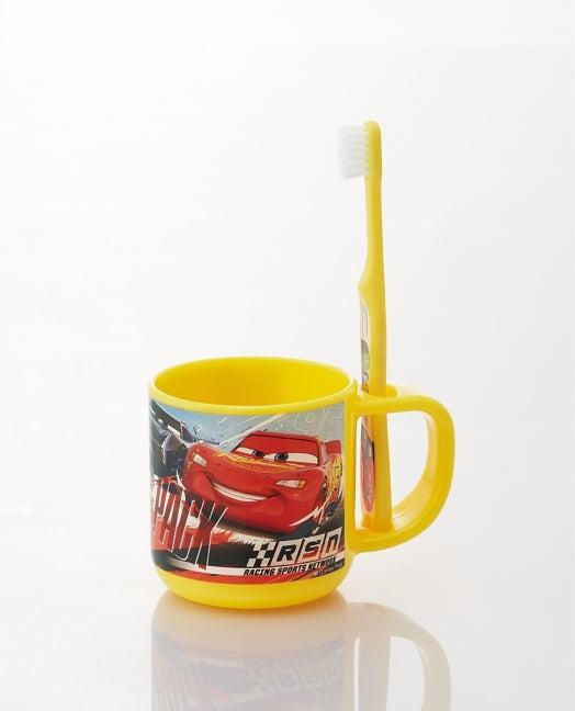 Image du produit Disney Mug Cars avec support & set de brosses à dents (Souple, 2 x)
