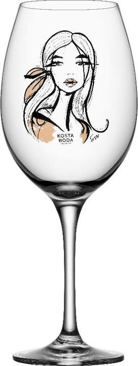 Produktbild Kosta Boda All about you Wait for her Weinglas