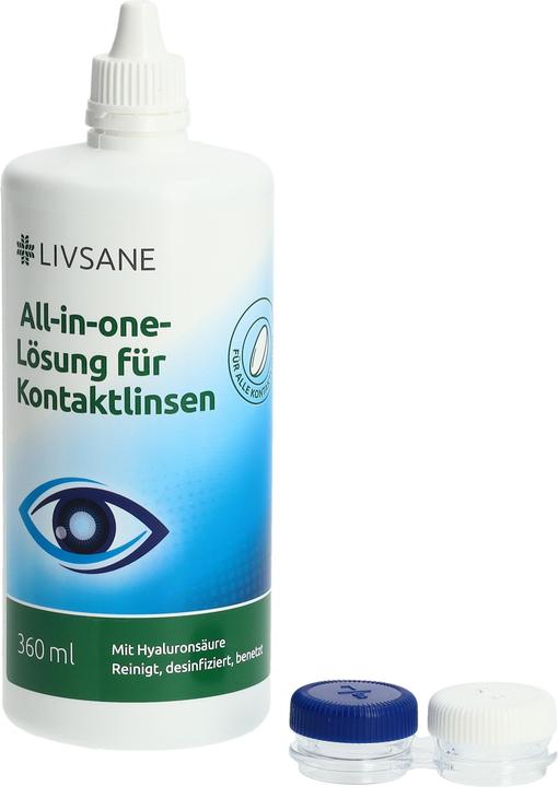 Image du produit Livsane All-in-one-Lösung für Kontaktlinsen (Tout en un solution, 360 ml)