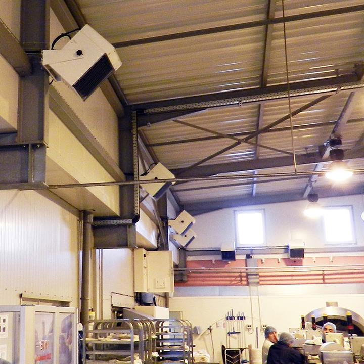 Produktbild MCS Master Heizgeräte Heizlüfter TR 9 elektrisch zur Wandmontage Heizleistung 9,0 kw (9000 W)