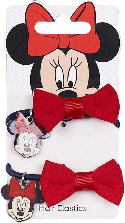Immagine prodotto Cerda Scrunchies Minnie Mouse Rosso Blu Fiocco 2 Pezzi