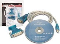 Actual product image Velleman USB to serial cable