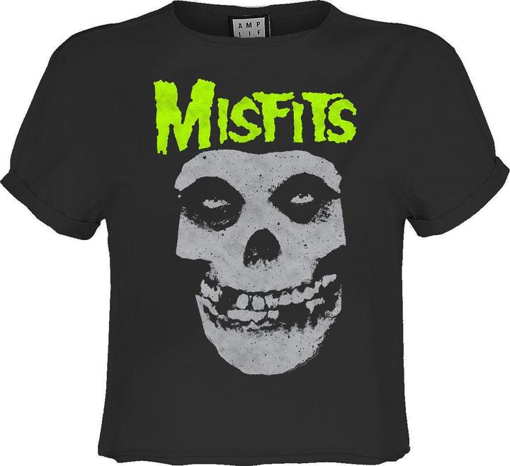 Immagine prodotto Amplified Skull Maglietta Corta Misfits Neon Donna (XS)