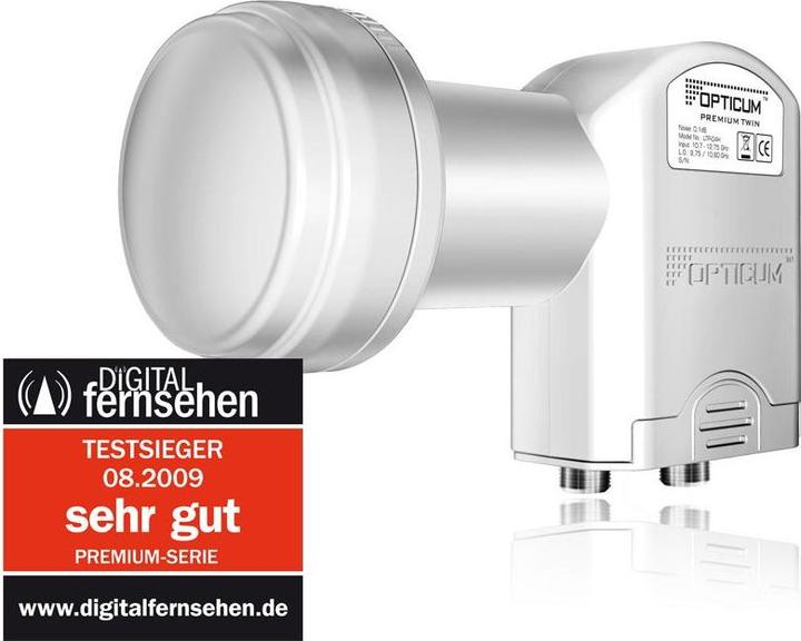 Immagine prodotto Opticum LTP-04H Twin (Doppio LNB, 40mm)