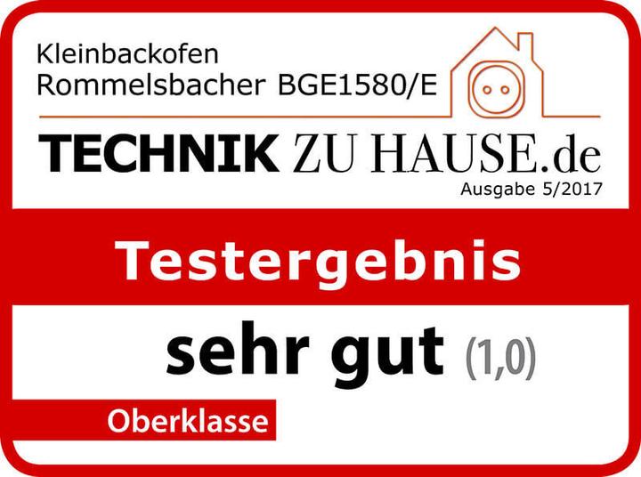 Produktbild Rommelsbacher Bge 1580/E (EU-Stecker)