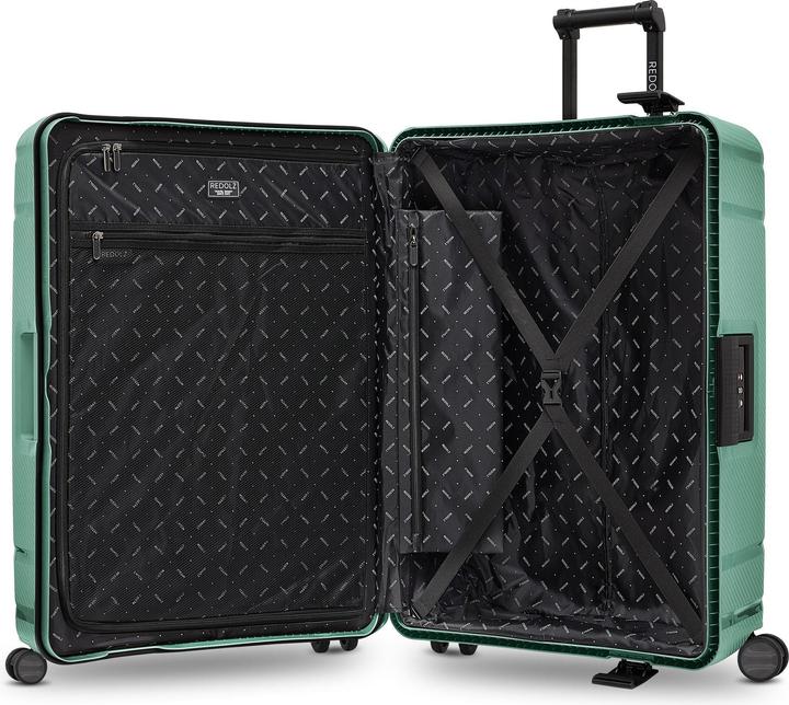Produktbild Redolz Essentials 15 4-Rollen Kofferset 3-tlg. mit Dreipunkt-Verschluss (210 l, XL (ab 115l))