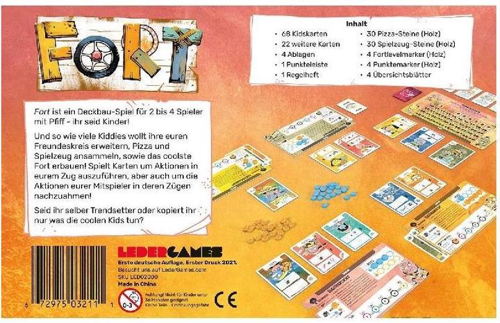 Image du produit Asmodée LEGD0001 - Fort - Jeu de construction de ponts, pour 2-4 joueurs, à partir de 10 ans (édition DE) (Allemand)