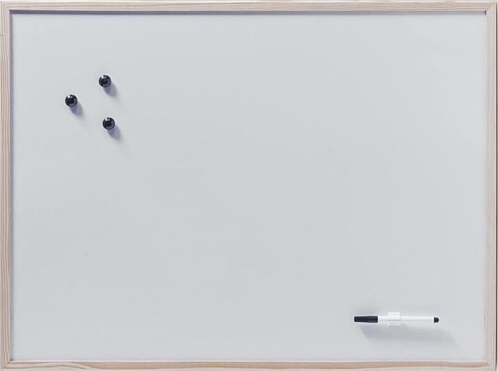 Image du produit Zeller Present Tableau magnétique et écritoire (Tableau blanc, Tableau magnétique, 60 x 80 cm)