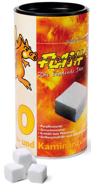 Produktbild Flash Grill- und Kaminanzünder, 100 Würfel auf Paraffinbasis in einer Dose