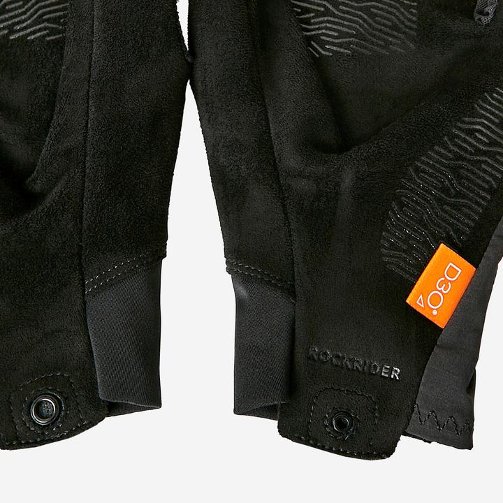 Actual product image Rockrider Fahrradhandschuhe Protection D3O® schwarz (XL)