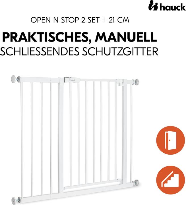 Produktbild Hauck Open N Stop 2 Set + 21 cm (96 cm)
