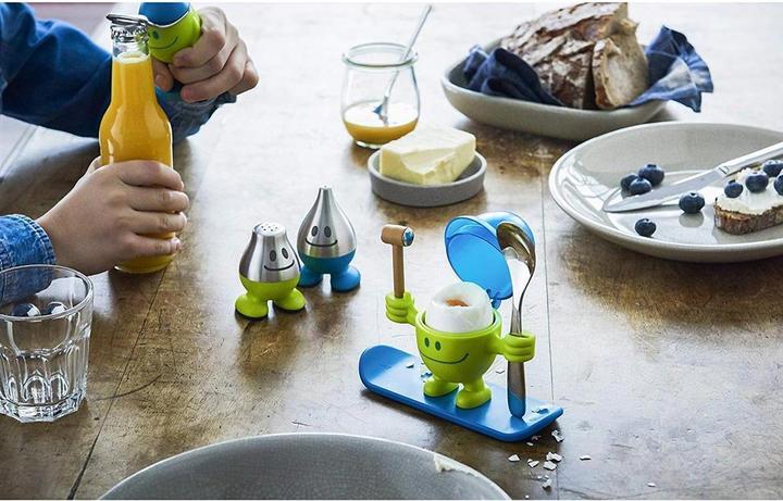 Produktbild WMF Eierbecher mit Löffel lustiger Eierbecher Kinder Kunststoff McEgg orange (1 x)