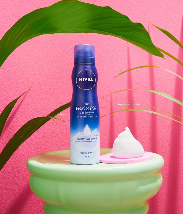 Produktbild NIVEA Body Mousse Reichhaltige Pflege (Körpercreme, 200 ml)