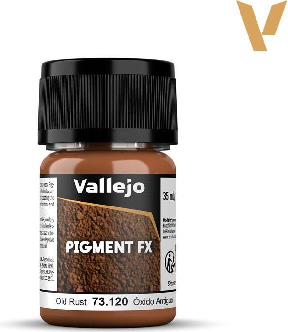 Actual product image Vallejo Pigments (Old Rust, 35 ml)