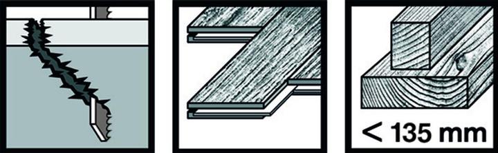 Produktbild Bosch Professional Zubehör Stichsägeblatt T 744 D Speed for Wood, 3er-Pack