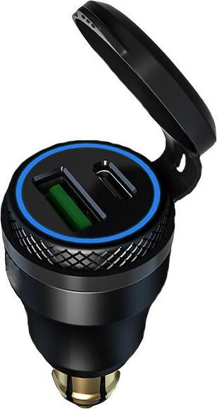 Produktbild Tecno Globe usb-a/usb-c-din-Adapter