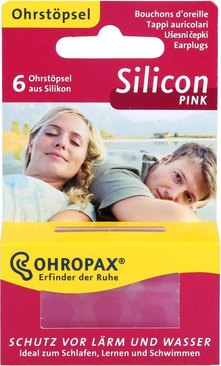 Productafbeelding Ohropax Silicon PINK (6 x)
