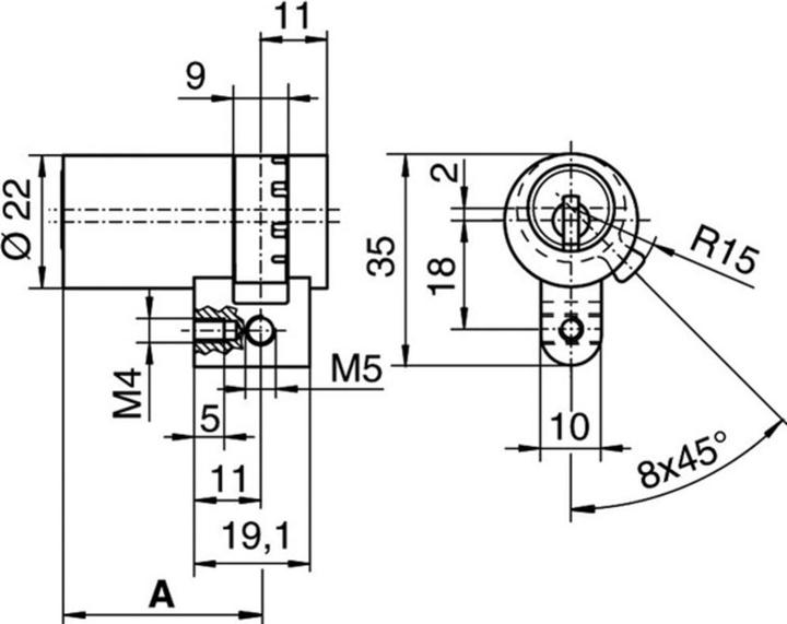 Produktbild Kaba Halbzylinder 20 Typ M1514 (Halbzylinder)