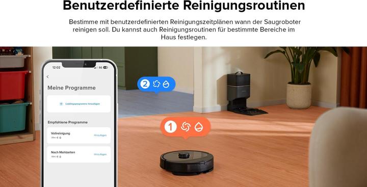 Actual product image Roborock Q8 Max+ (Vacuum mopping robot)