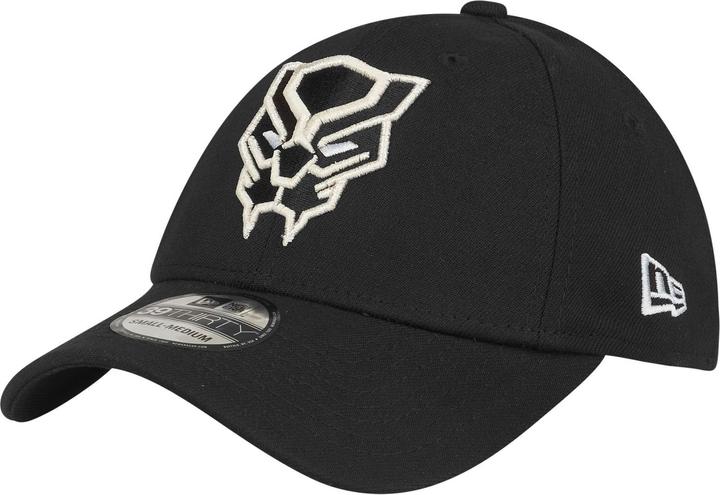 New Era 39Thirty Stretch Cap - MARVEL Black Panther - L/XL (L)