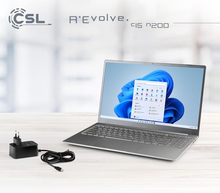 Produktbild CSL Notebook R'Evolve C15 v3 32GB 1000GB Windows 11 Pro (15.60", 32 GB, 1000 GB, DE)