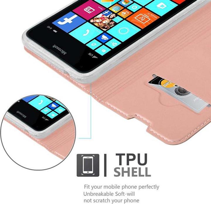 Immagine prodotto Cadorabo Copertina in stile libro di classe (Microsoft Lumia 640)