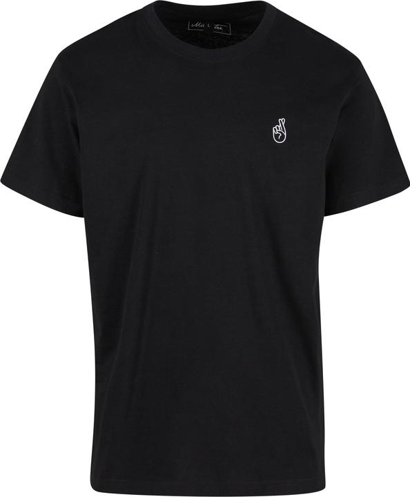 Produktbild Mister Tee MisterTee Crossed Fingers Handsign EMB Tee - 193925 (S)