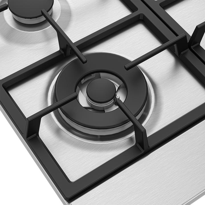 Image du produit Beko HIAW64225SXE Acier inoxydable encastré 58 cm Gaz 4 Cuisinière(s)