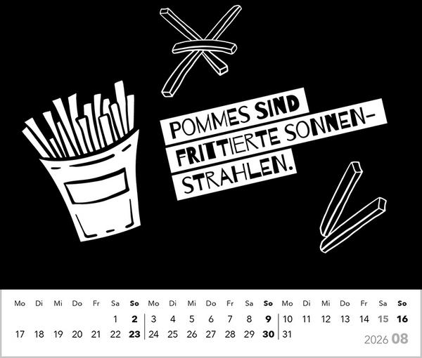 Produktbild Visual Words Black 2026 (Deutsch)