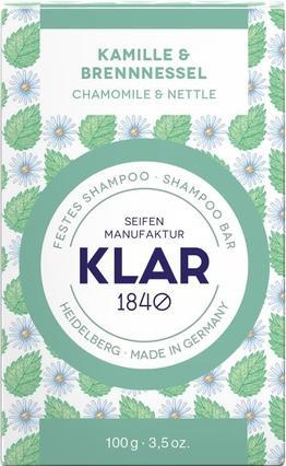 Actual product image Klar Solid Shampoo Chamomile & Nettle (Solid shampoo)