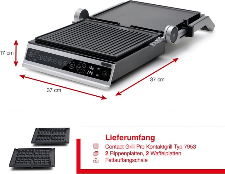 Produktbild Solis Waffle & Contact Grill Pro (Typ 7953)