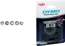 Actual product image Dymo S0718060 Permanent polyester strap (1.20 cm, White, Black)