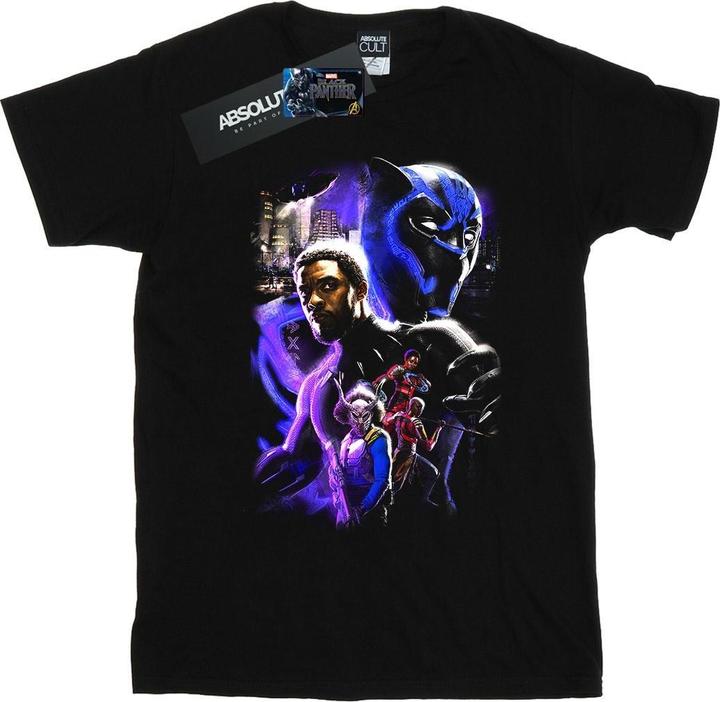 Black Panther Charakter Montage TShirt (3XL)