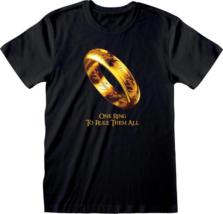 Actual product image Lord of the rings One Ring To Rule Them All TShirt (L)